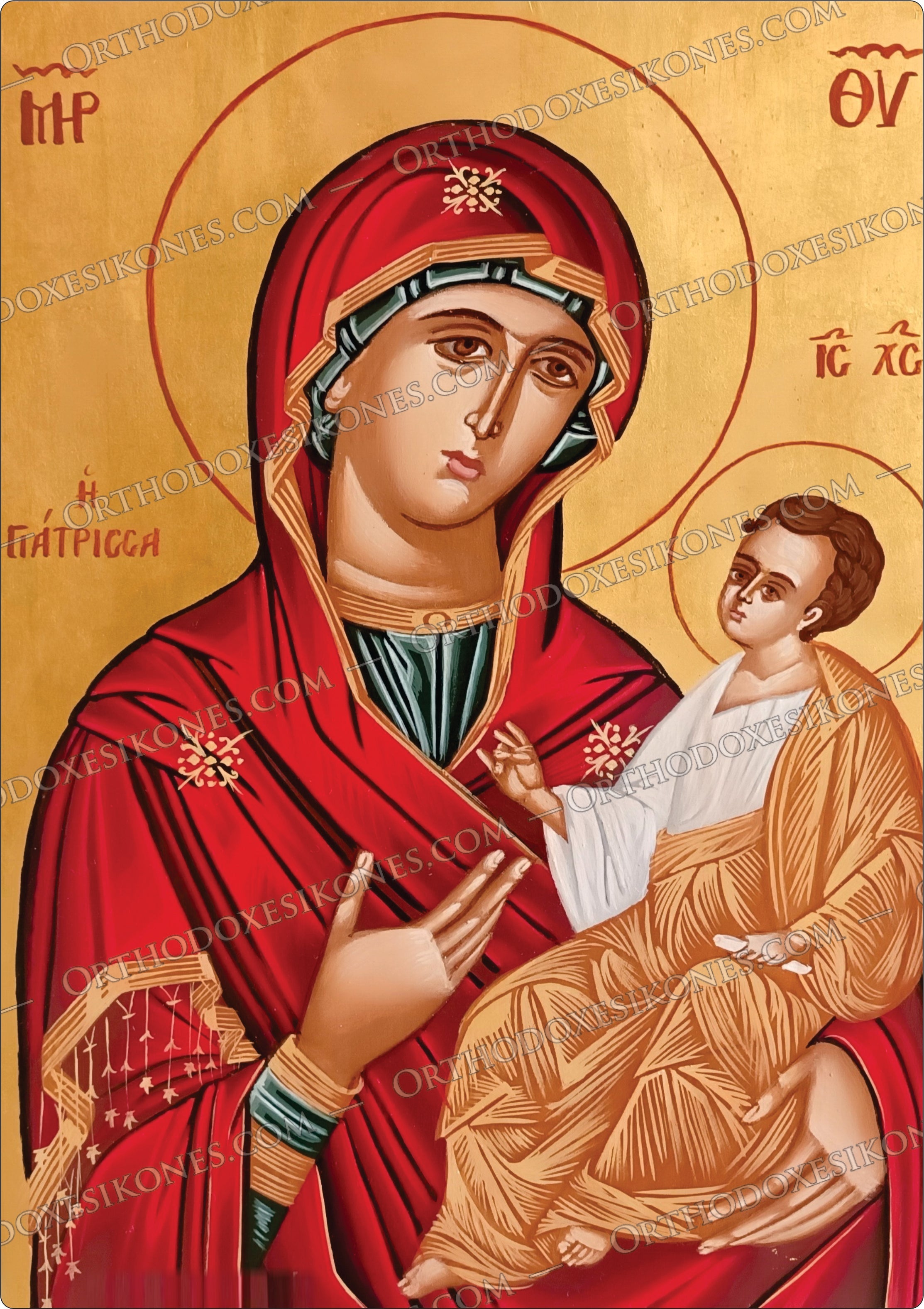 Παναγια και Ιησους βρεφος | Virgin Mary and child Jesus - 6009