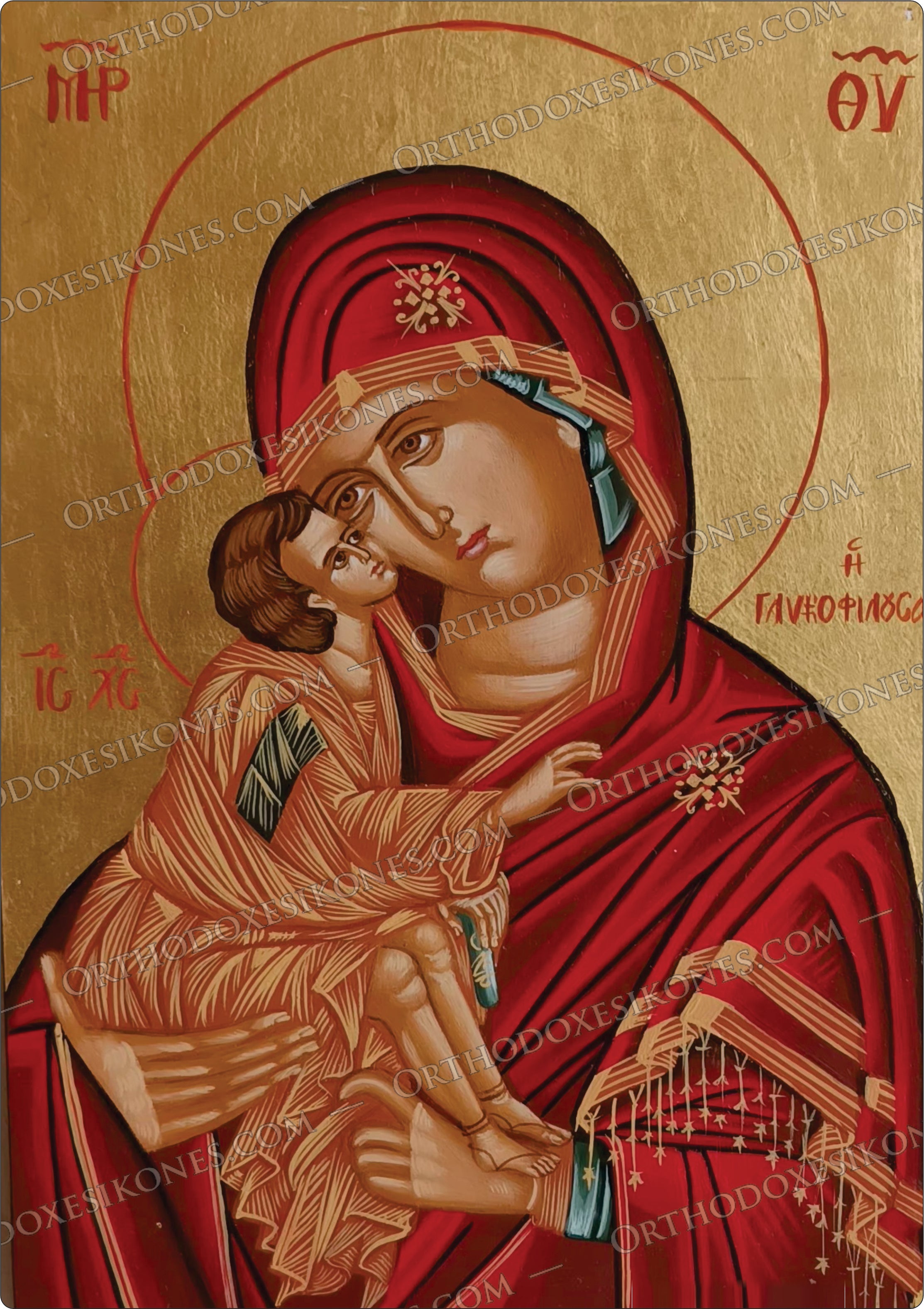 Παναγια Γλυκοφιλουσα | Virgin Mary The Sweet Kissing - 6007