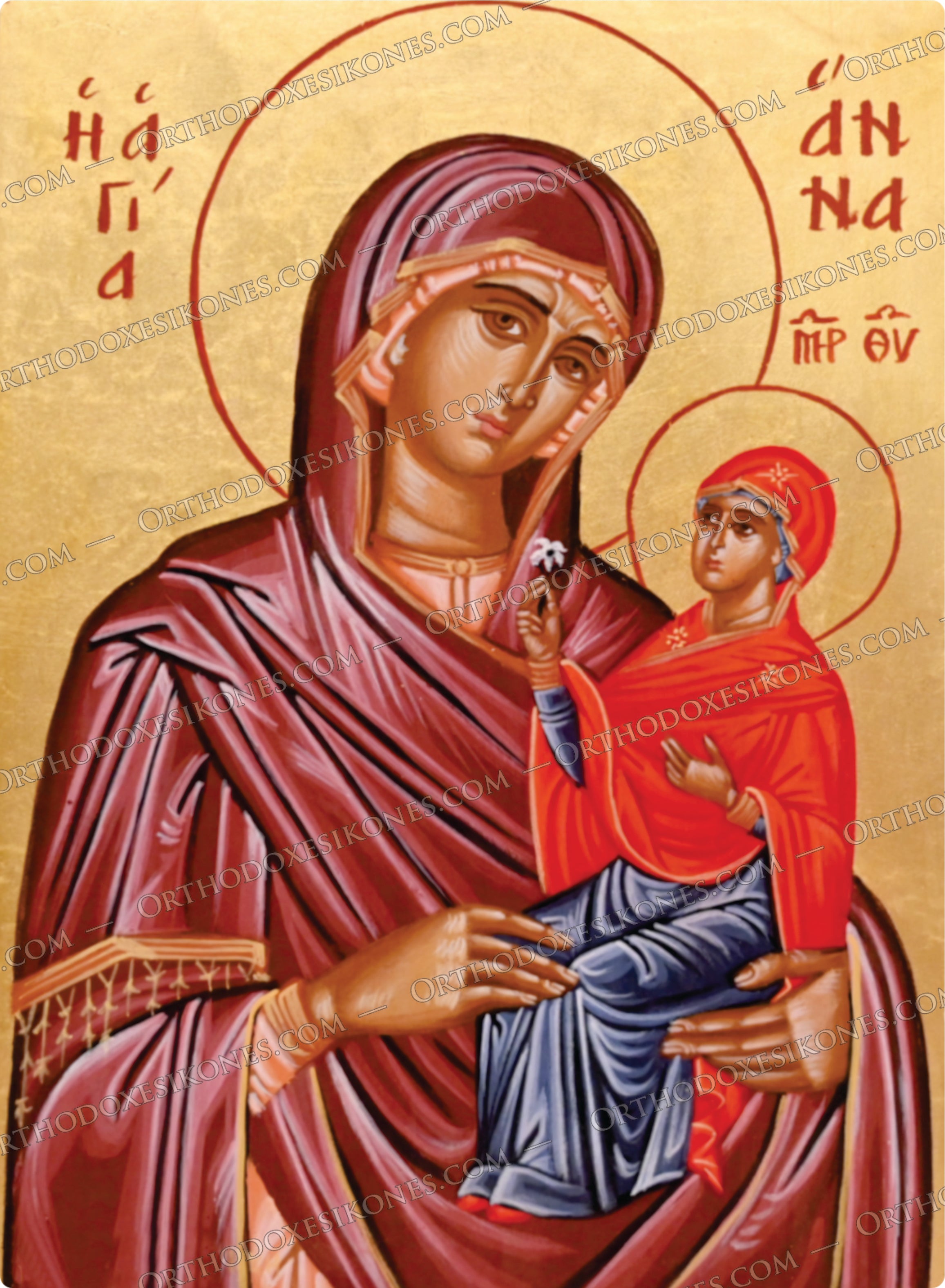 Αγια Αννα | Saint Anna, mother of the Virgin Mary - 5081